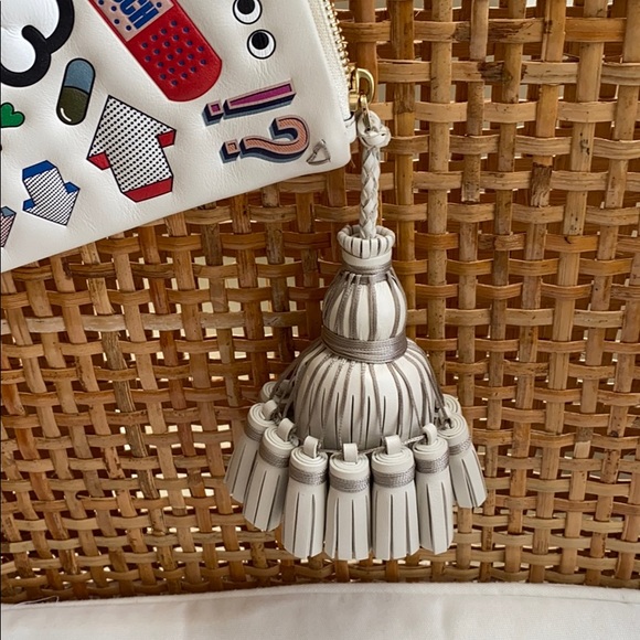 Anya Hindmarch Georgiana Stickers Clutch Bag - Picture 5 of 7